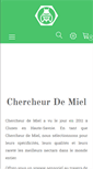 Mobile Screenshot of chercheurdemiel.com